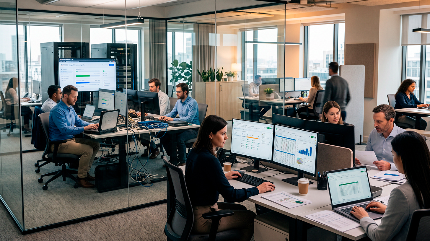 Migración de Microsoft 365 a Google Workspace con Adopción